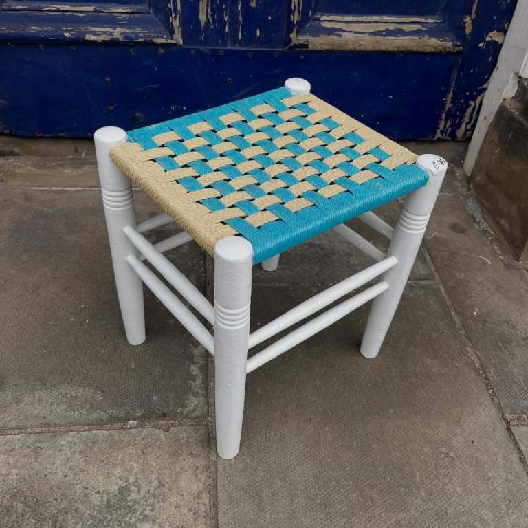 Vintage Stool , great colour. In good condition . 