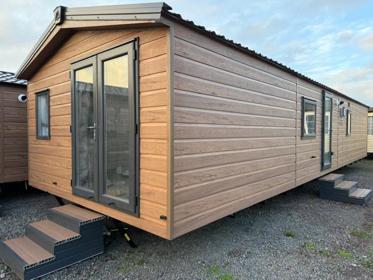 SAFFRON DELUXE 40X14ft  • 2 BED LODGE ANNEX • OFF SITE SALE • £40,995