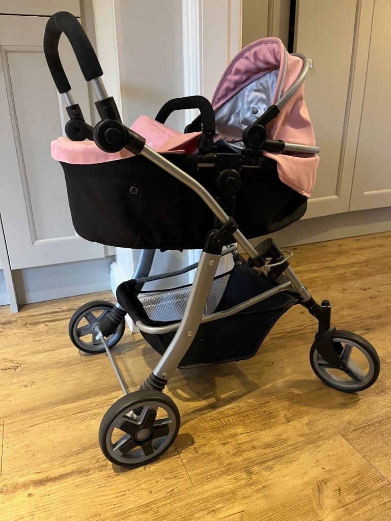 Silver Cross Dolls Pram – Pink, Good Condition