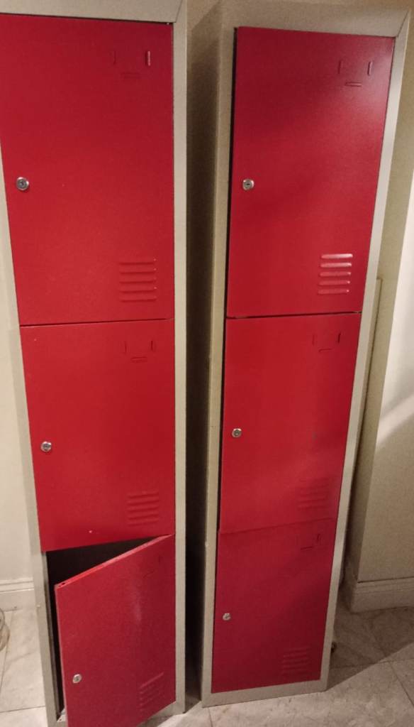 image for 2 locker cabinets can deliver 