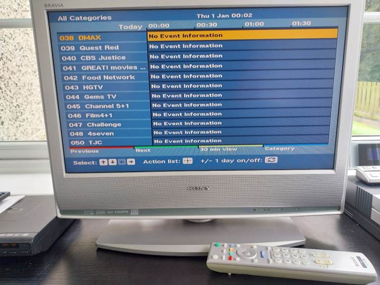 Sony Bravia 20" TV