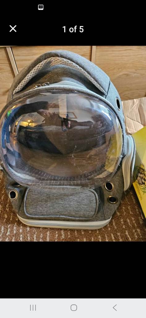 As new pet carrier