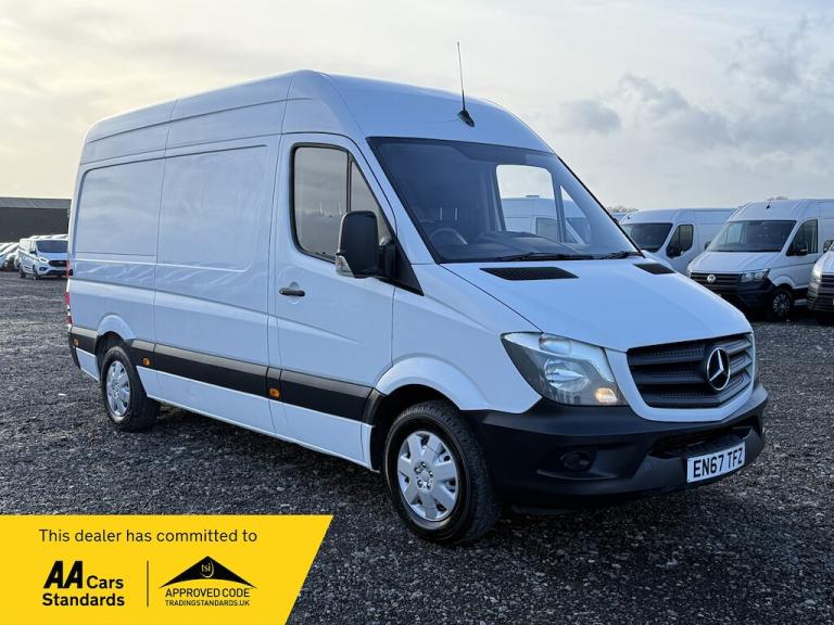 2018 Mercedes-Benz Sprinter 2.1 314 CDi Panel Van 5dr Diesel Manual RWD L2 (213 g/km, 140 bhp) Pa...