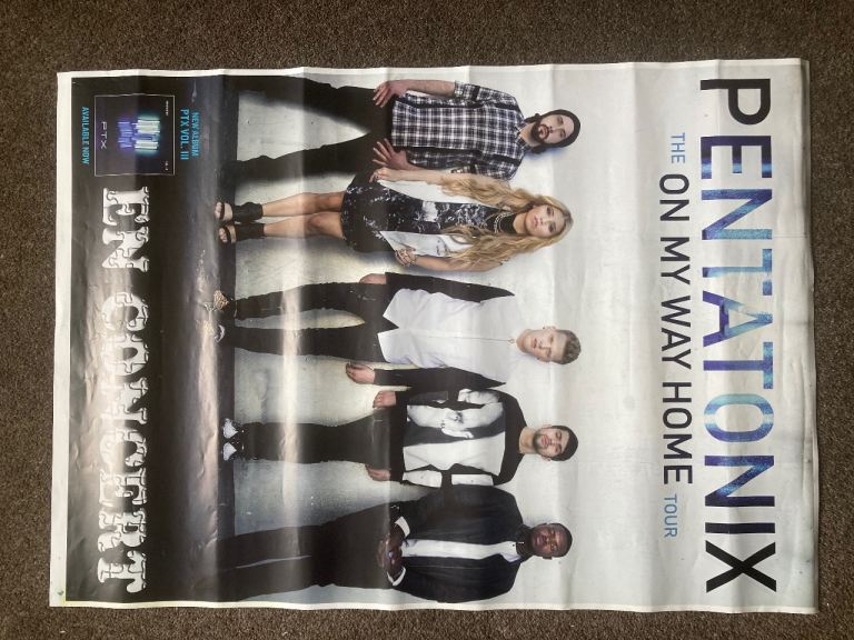 Tour Poster: Pentatonix 'On My Way Home' European Tour Paris