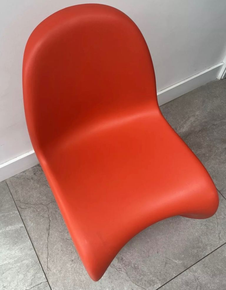 Orange Vernon Vitra Chair