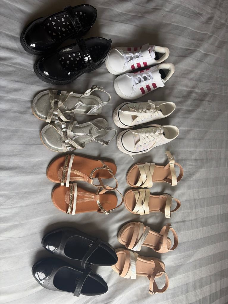 Girls mixed footwear bundle uk size 1/EU33