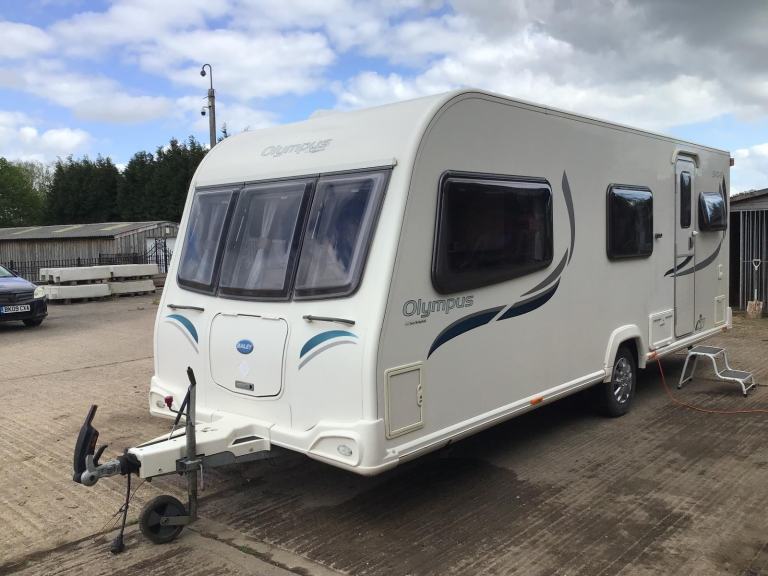 2012 BAILEY OLYMPUS 540-5 FIXED BED END BATHROOM 5 BERTH