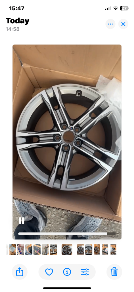 image for 4 brand new bmw alloys 