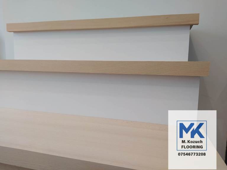 Solid Oak stairs cladding kit systems