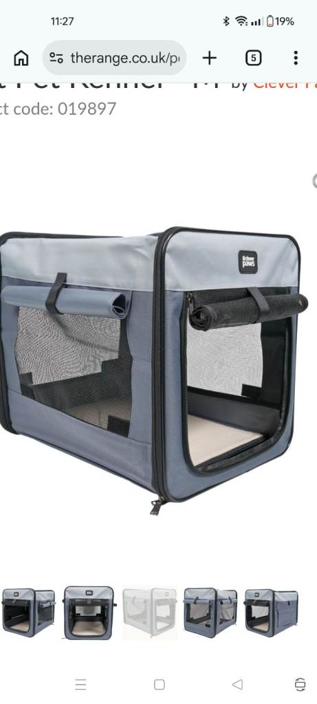 Medium dog cage 