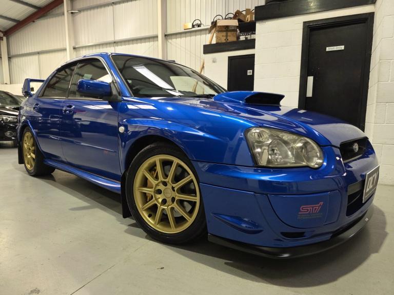 SUBARU IMPREZA WRX STI 2.0L JDM WIDE TRACK TWIN SCROLL Blue Manual Petrol 2004