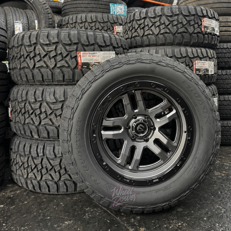 20” Fuel Off Road Wheels Ford Ranger VW Amarok Toyota Hilux Rugged Terrain Tyres