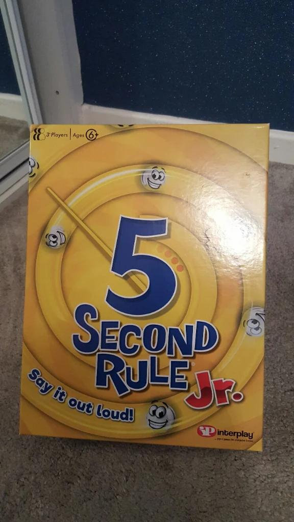 '5 Second Rule' Kids Game. Brand New in Box Milton of Campsie, Glasgow