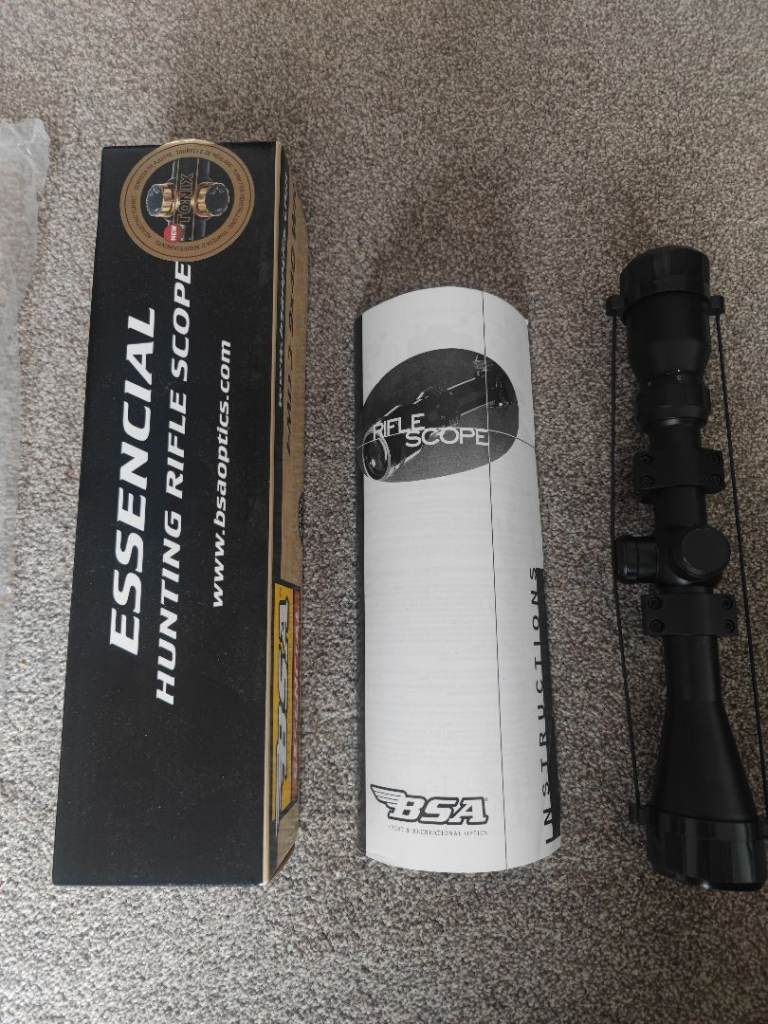 BSA (EMD) 3-9 X 40 WR Rifle Scope , £30.00 for Sale
