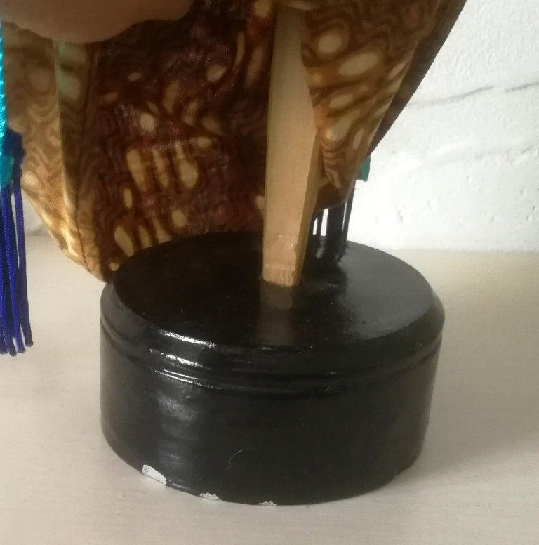 Rod Puppet Ukuran Name Arjuna Sequin Detail With Stand Made In Indonesia