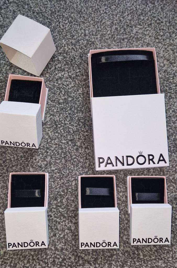 Designer Genuine Pandora Jewellery packaging from £1 each item see details for pricing 