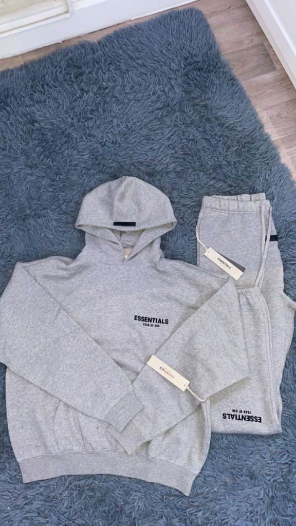 Essentials Light Oatmeal Tracksuit