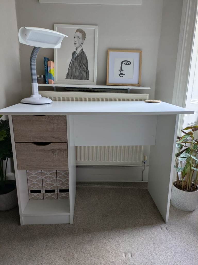 Desk with drawers