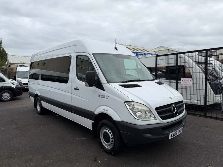 2009 Mercedes-Benz Sprinter 2.1 416 CDI Minibus 4dr Diesel Manual RWD L4 H3 (163 bhp) Minibus Die...