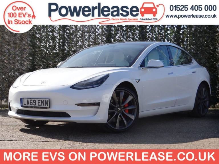 2019 Tesla Model 3 (Dual Motor) Performance Saloon 4dr Electric Auto 4WDE (Performance Upgrade Sa...