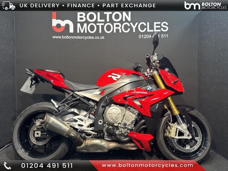 BMW S 1000R Motorcycle Red