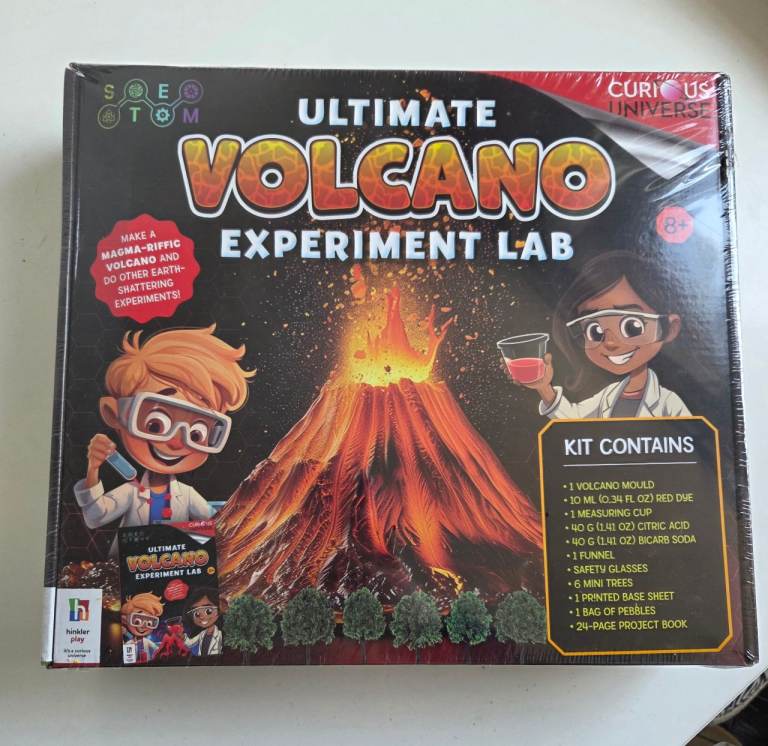 Hinkler Ultimate Volcano Experiment Lab Kit – New Sealed