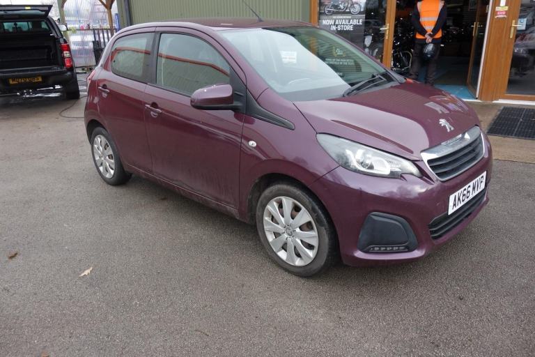 Peugeot 108 1.0 Active Hatchback 5dr Petrol Manual Euro 6 (68 ps) PETROL 2016/66