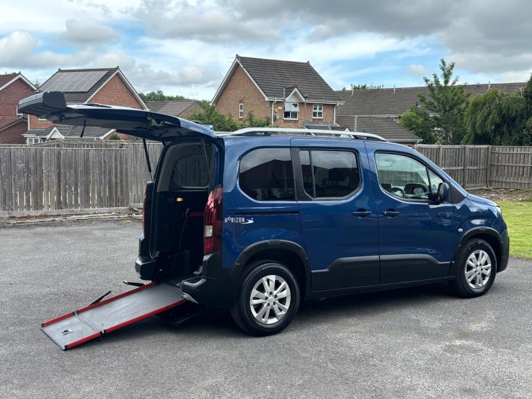 2021 PEUGEOT RIFTER 1.5 DIESEL WHEELCHAIR ACCESSIBLE VEHICLE (WAV)