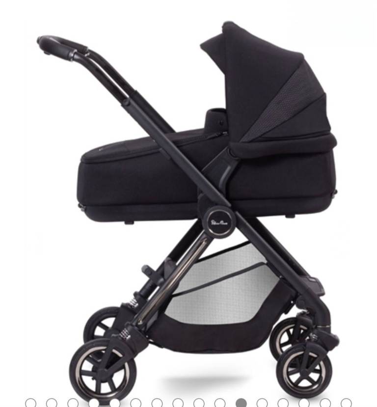 image for Silver Cross Dune Pushchair with Compact Folding Carrycot 