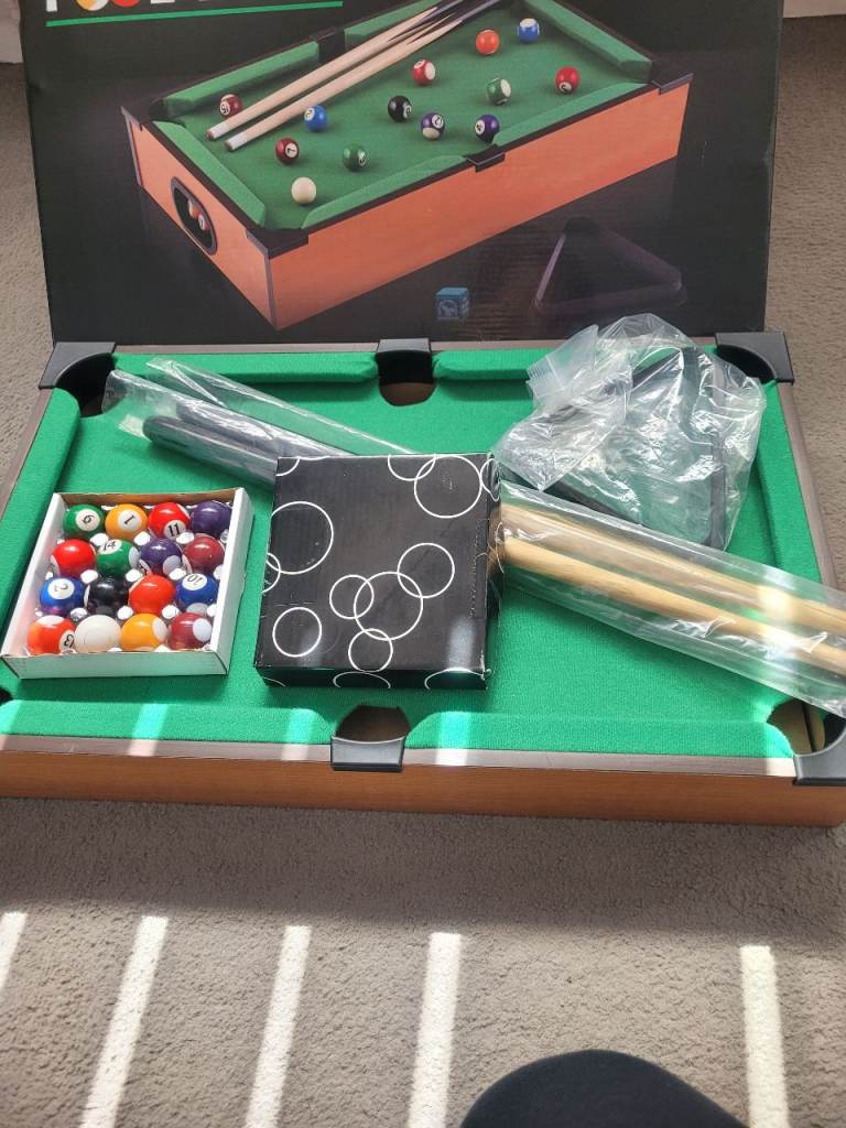 Tabletop pool table and air hockey