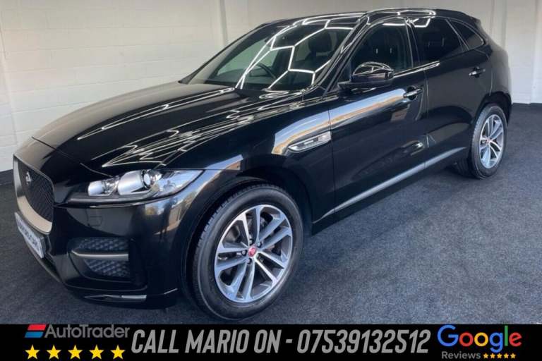2019 Jaguar F-Pace 2.0 D180 R-Sport SUV 5dr Diesel Auto AWD Euro 6 (s/s) (180 ps) ESTATE Diesel A...