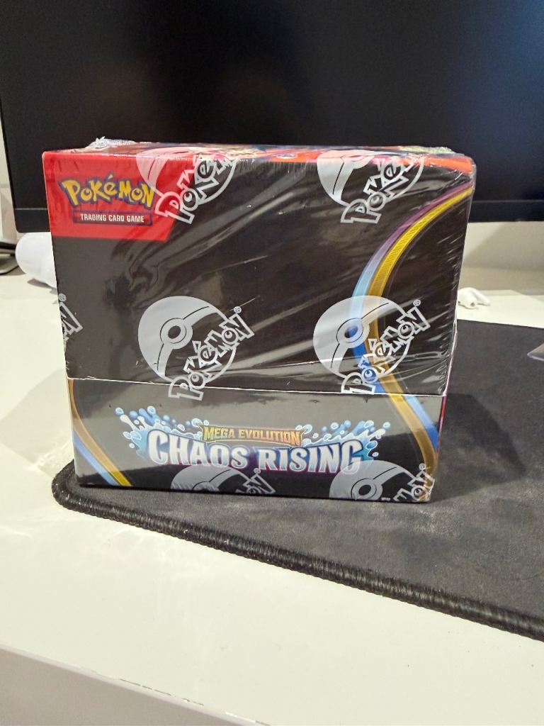 2x Full Chaos Rising Booster Box - Sealed Pokémon TCG Collection