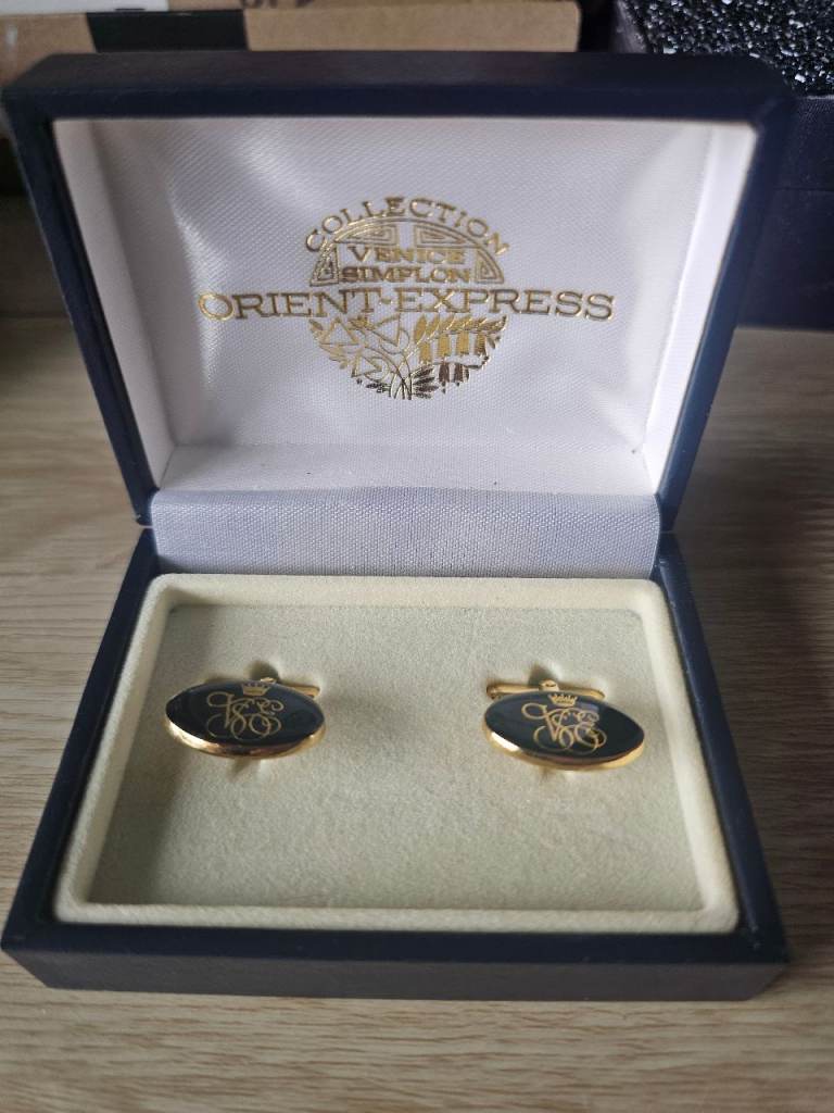 Orient Express cufflinks 