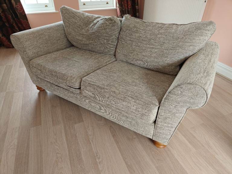 Free 2 seater grey sofa