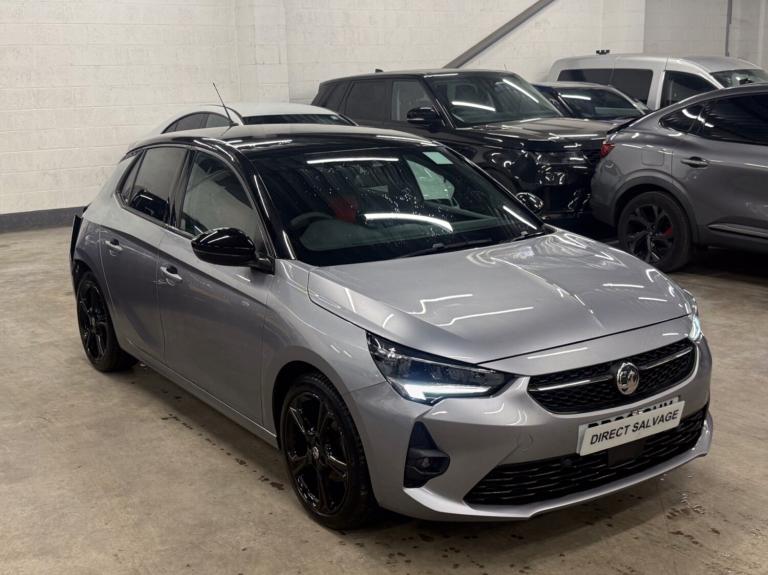 2023 Vauxhall Corsa 23 REG 1.2 GS 5dr Grey salvage damaged repairable  Hatchback Petrol Manual