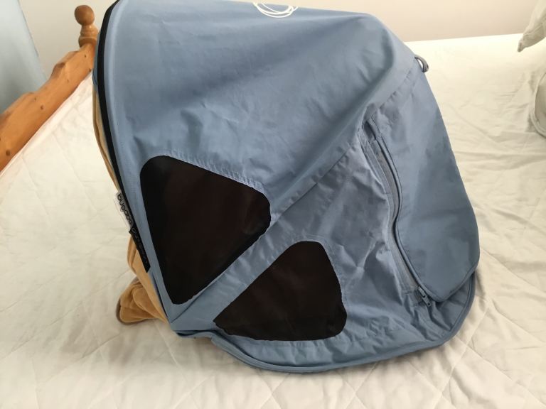 Bugaboo Blue Extendable Sun Canopy Fits Cameleon, Fox, Lynx