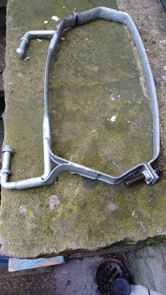Mini Cooper Rear exhaust bracket. 