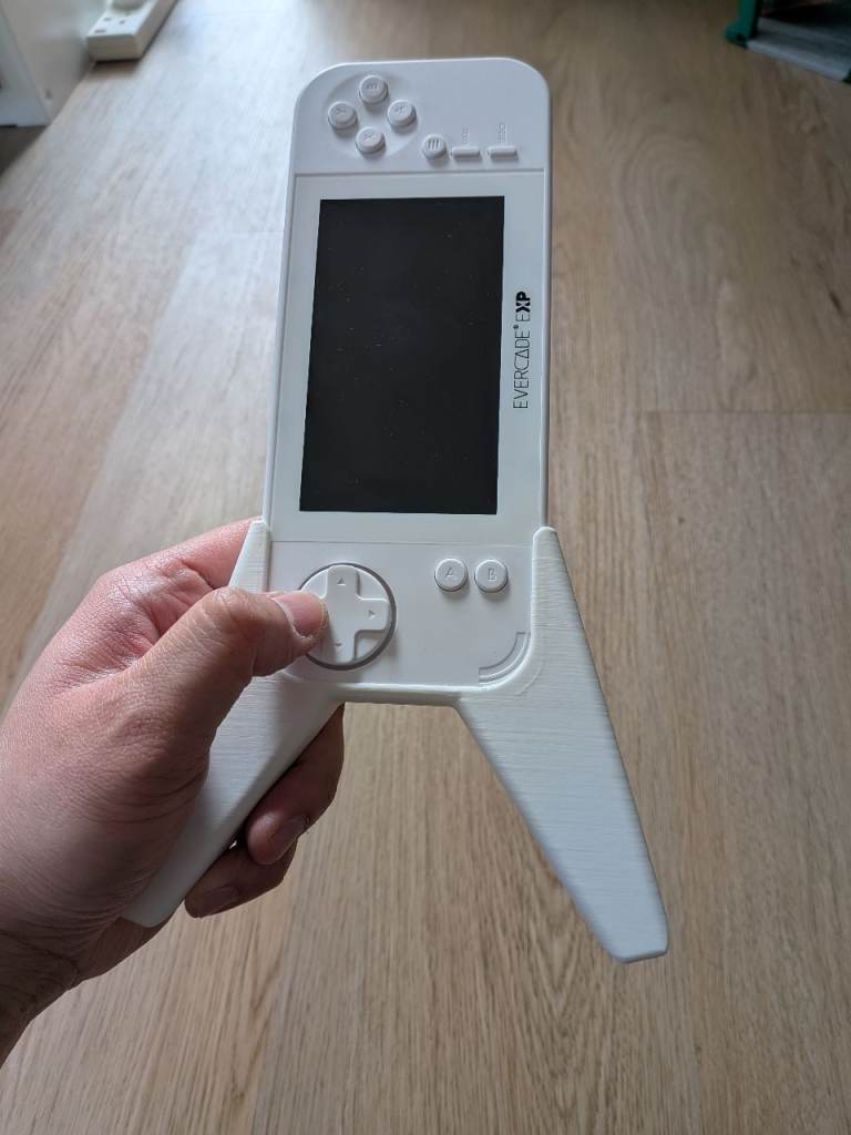 Brand New 3D-printed Evercade EXP/-R Tate Mode Grip