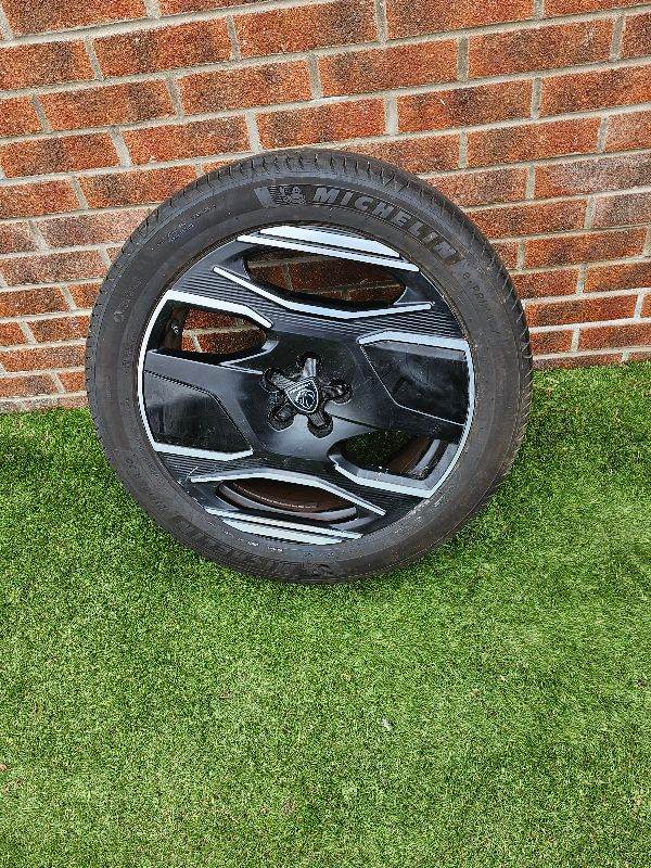 Peugeot alloy wheel + tyre