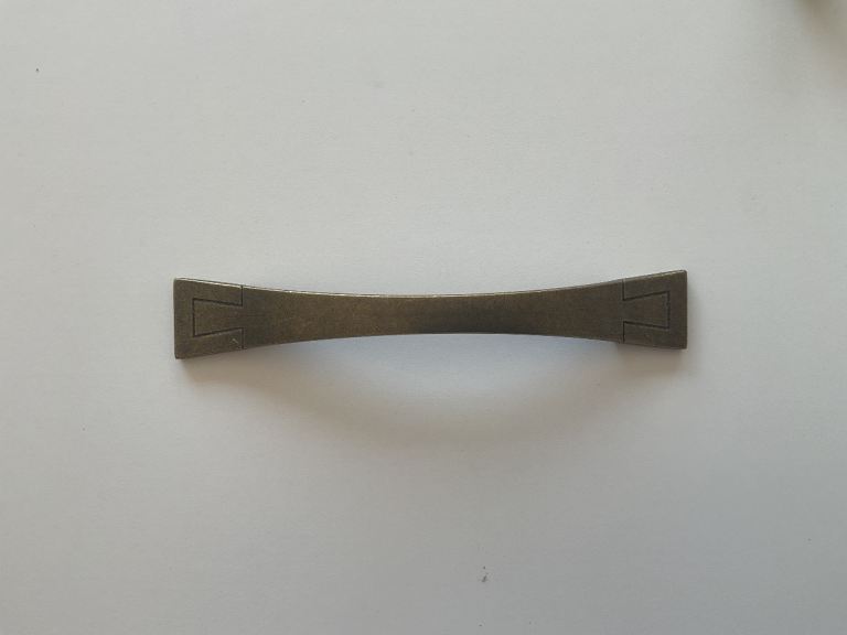 Set of 12 Brass Drawer/Door Handles, 128mm Centres