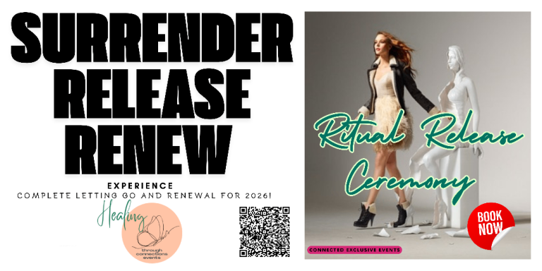 Ritual Release Ceremony:Experience complete letting go-Saturday,03/01/26 @1.30pm-Wallington