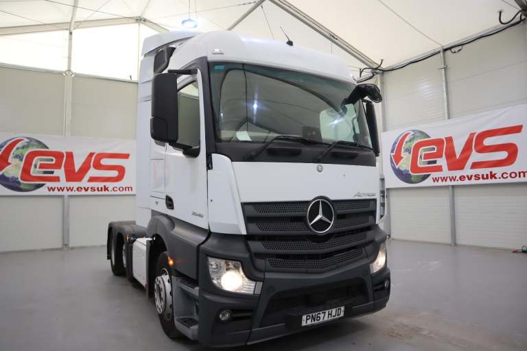 2018 (67 PLATE) Mercedes Benz ACTROS 2546 6x2 Euro 6 Tractor Units