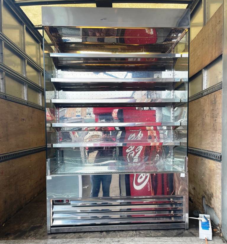 Frost tech Stainless Steel Commercial Multi deck 1M Wide Fridge/open Chiller/Meat Display-LIKE NEW