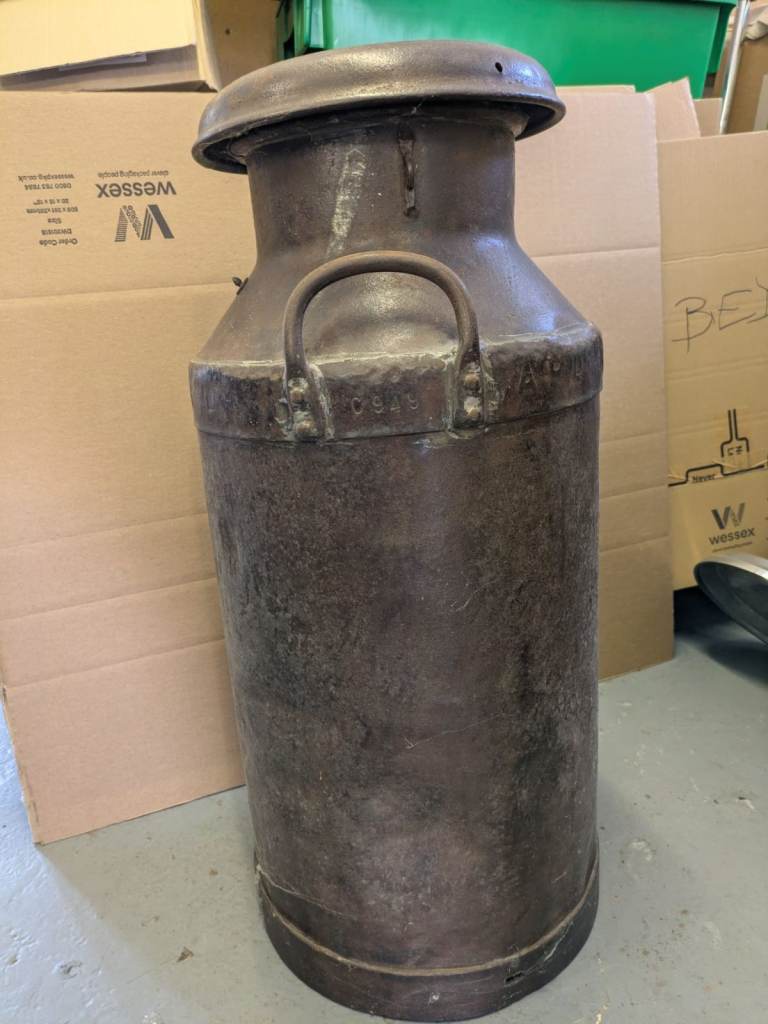 Vintage Metal Milk Churn