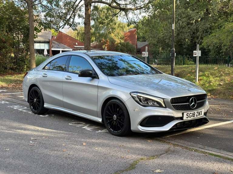 2018 Mercedes-Benz CLA 1.6 CLA180 AMG Line Coupe Euro 6 (s/s) 4dr SALOON Petrol Manual