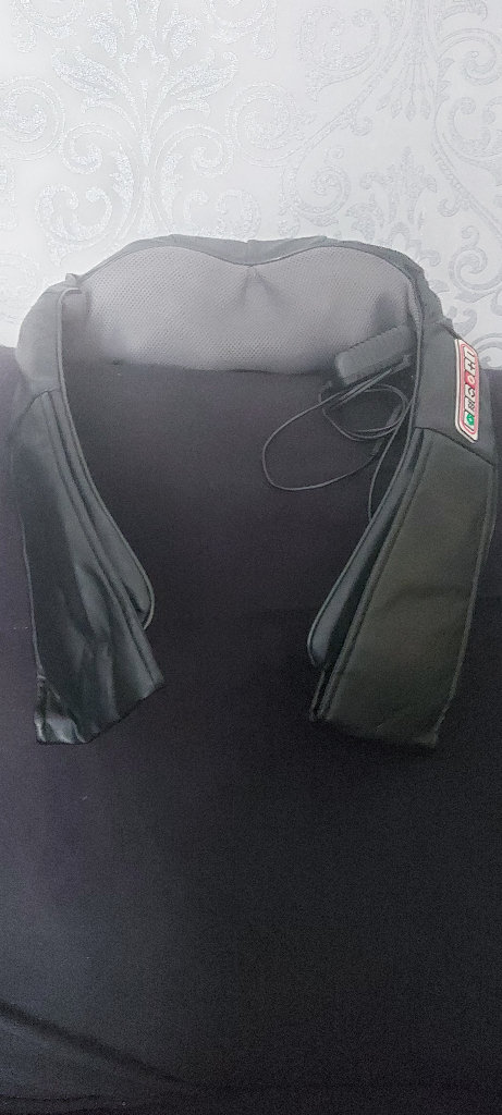 Neck massager, electrical and heat 