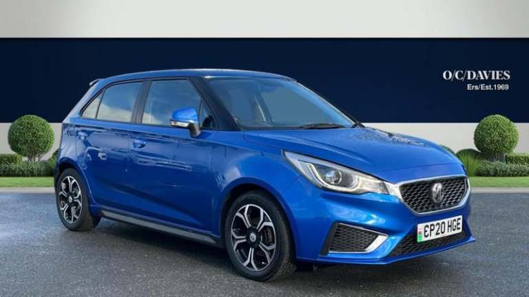 2020 MG MG3 1.5 VTi-TECH Exclusive Nav Hatchback 5dr Petrol Manual Euro 6 (s/s) (106 ps Hatchback...