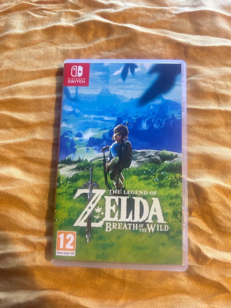 Nintendo switch the legend of Zelda breath of the wild game 