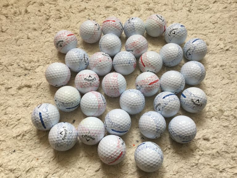 For sale Callaway Supersoft Splatter golf balls