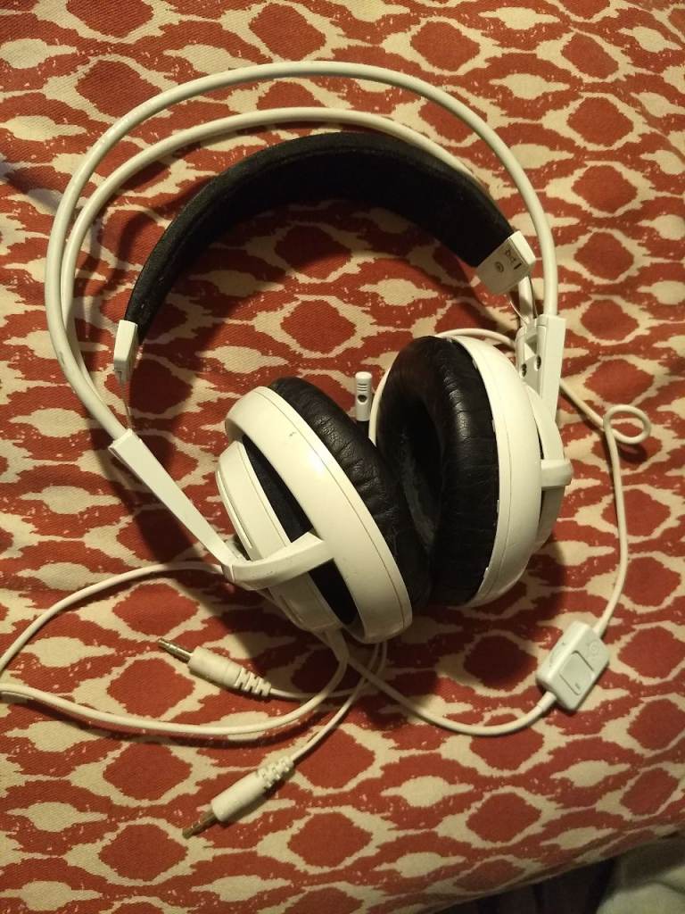 Steelseries Siberia gaming headset with mic. Great sound for any audio device also